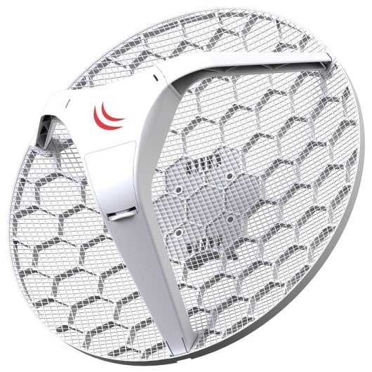 Antena exterior Mikrotik LHG 5 5GHz 54Mbit/s PoE Blanco máxima eficiencia