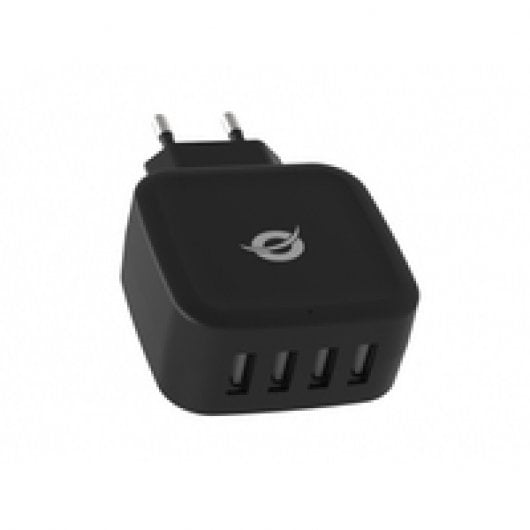 Chargeur mural Conceptronic 4xUSB 5A Noir