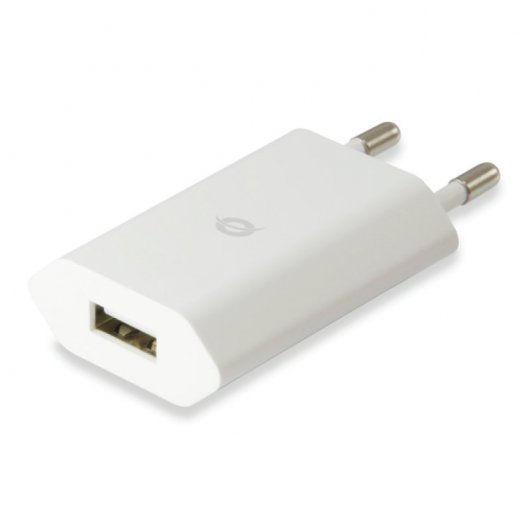 Conceptronic Cargador de Pared Mini 1A Blanco
