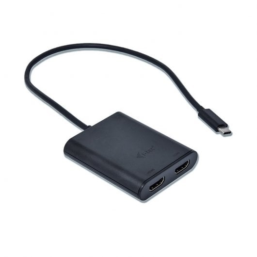 i-tec C31DUAL4KHDMI USB-Grafikadapter 3840 x 2160 Pixel Schwarz