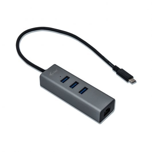 i-tec Metal USB-C HUB 3 Port + Gigabit Ethernet Adapter