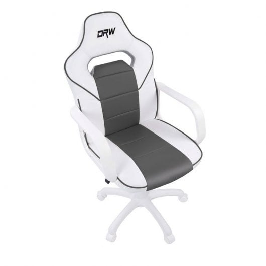 Adec DRW Silla Gaming Blanco/Negro