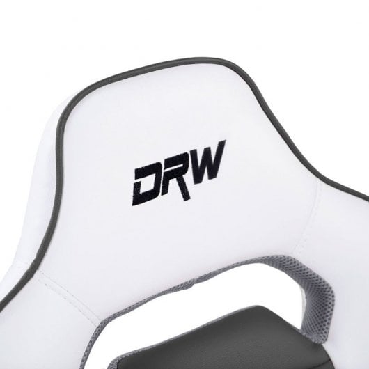 Adec DRW Silla Gaming Blanco/Negro