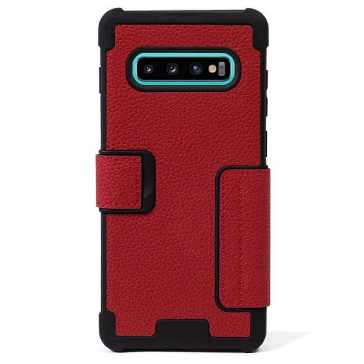 Étui à rabat Cool Red Texas pour Samsung Galaxy S10 Plus