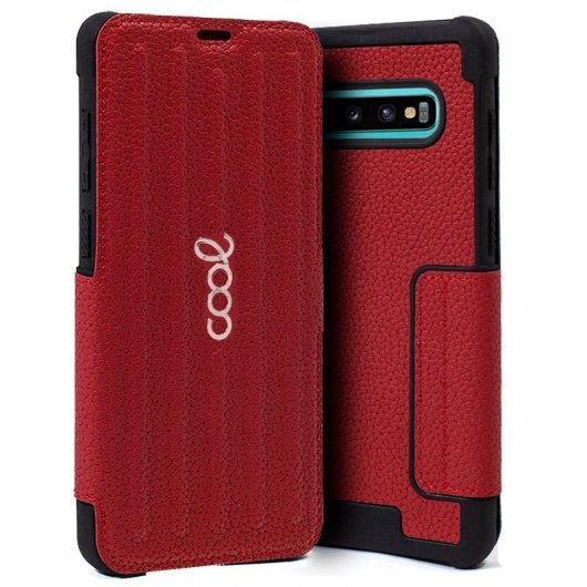 Cool Funda Flip Cover Texas Roja para Samsung Galaxy S10 Plus