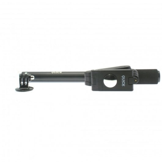 Quick Media Selfie Monopod con Adaptador para GoPro