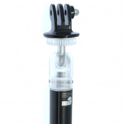 Quick Media Selfie Monopod con Adaptador para GoPro