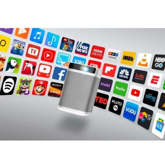 Projetor XGIMI MoGo Pro FullHD 300 Lúmenes 200" LED DLP Smart TV Portátil