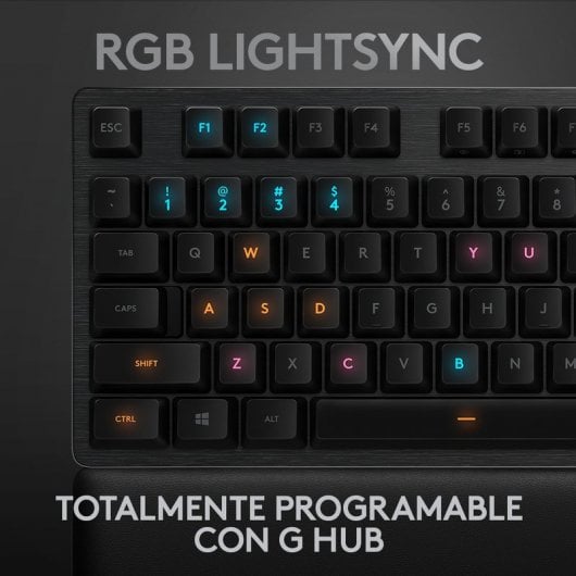 Logitech G513 Carbon Teclado Mecânico Gaming RGB GX Brown