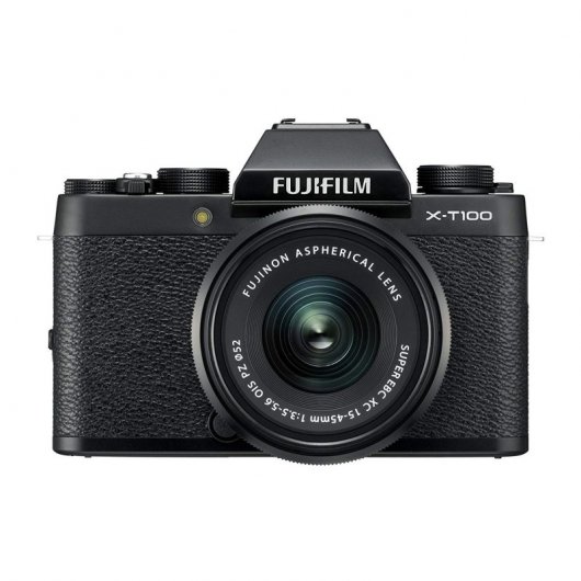 Fujifilm X-T100 24.2MP WiFi Negra + Objetivo XC 15-45mm F3.5-5.6 OIS PZ