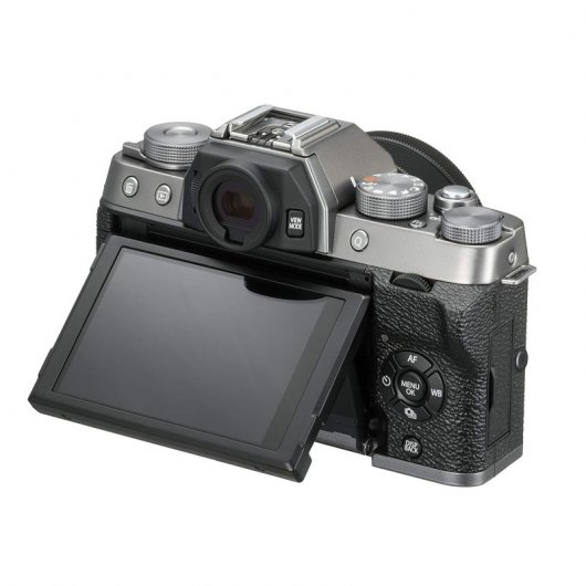 Fujifilm X-T100 24.2MP WiFi Plata + Objetivo XC 15-45mm F3.5-5.6 OIS PZ