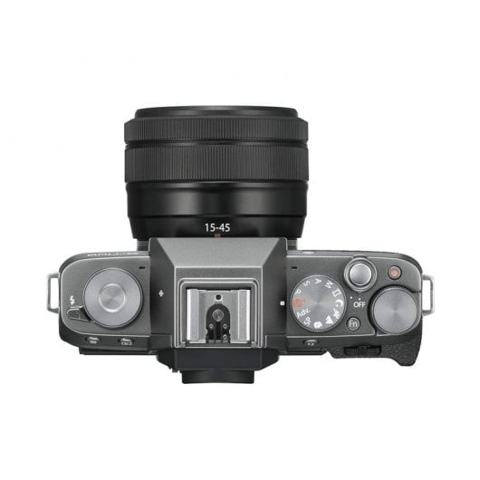 Fujifilm X-T100 24.2MP WiFi Plata + Objetivo XC 15-45mm F3.5-5.6 OIS PZ