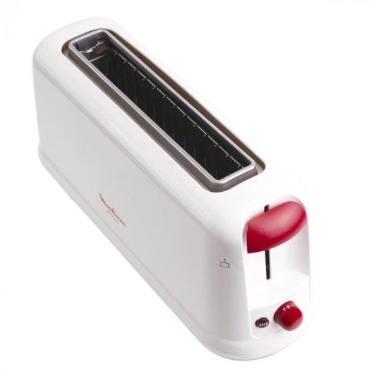 Tostadora Moulinex Principio LS160111 1 ranura larga 1000 W 7 niveles blanca