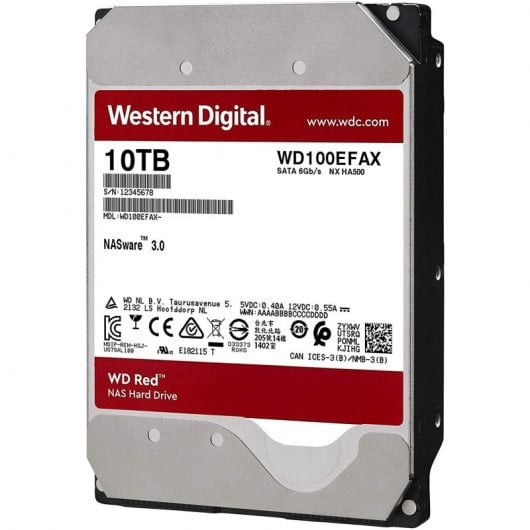 WD Red NAS 10TB 3.5" SATA3