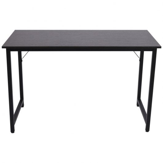 Homcom Mesa Escritorio Elevable Ajustable 120x60x73cm Negro