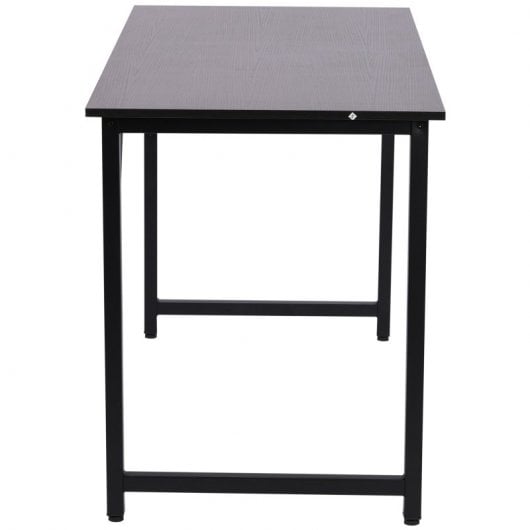 Homcom Mesa Escritorio Elevable Ajustable 120x60x73cm Negro