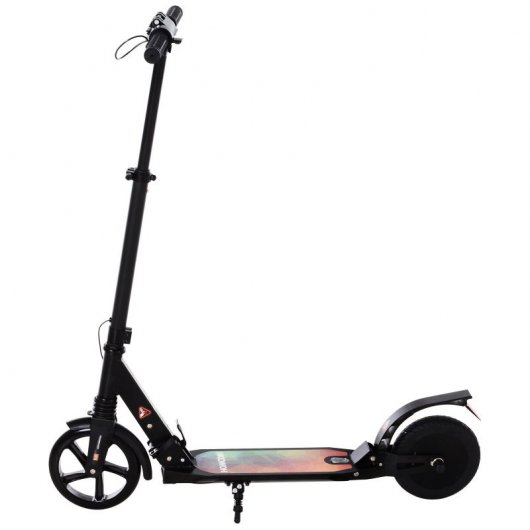 Homcom Patinete Eléctrico Plegable Negro