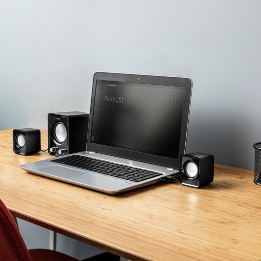 Trust Ziva Altavoces 2.1 12W Negros