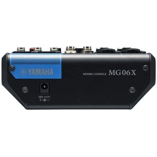 Mesa de Mistura Yamaha MG06X 6 Canais Efeitos Digitais Chassis Metálico