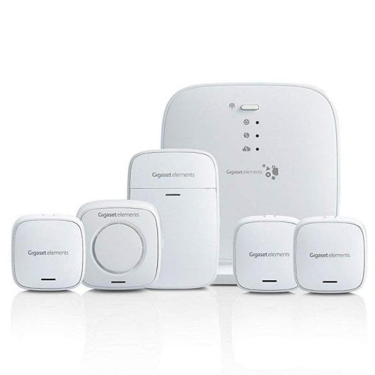 Alarme Gigaset L36851-H2529-R101 Radio Sans fil Détecteurs Mouvement Intérieur Sirène App