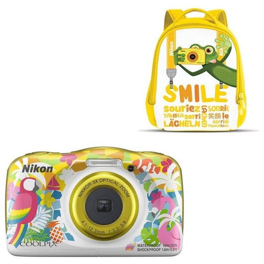 Nikon Coolpix W150 13.2MP Diseño Vacacional + Mochila