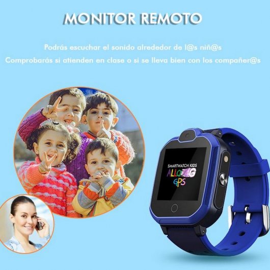 Leotec Allo 4G GPS Smartwatch Azul