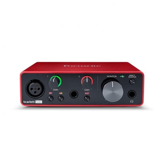 Focusrite Scarlett Solo 3rd Gen Interface de Áudio USB
