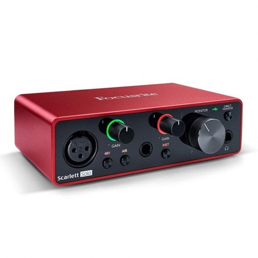 Focusrite Scarlett Solo 3rd Gen Interface de Áudio USB
