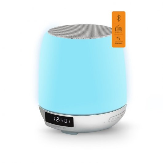 Energy Sistem Clock Speaker 3 Light Altavoz Despertador