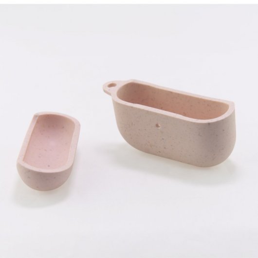 Ksix Funda Eco-Friendly Rosa para AirPods Pro