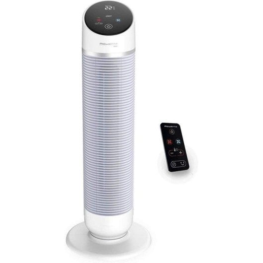 Riscaldatore termoventilatore Rowenta Hot&Cool Silent 3 in 1 2400W Silenzioso Telecomando
