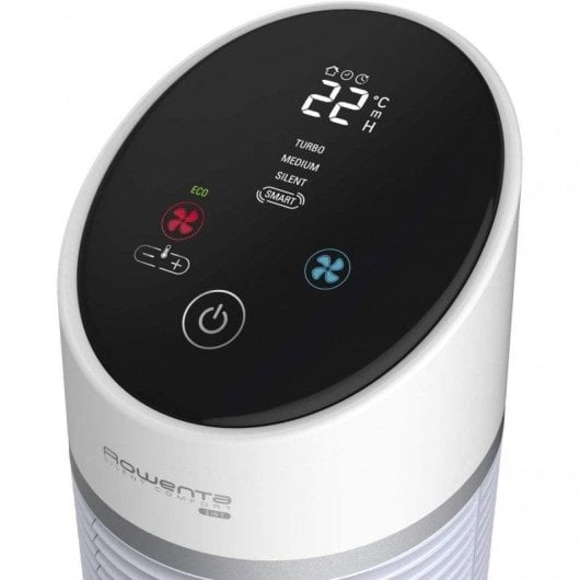 Riscaldatore termoventilatore Rowenta Hot&Cool Silent 3 in 1 2400W Silenzioso Telecomando