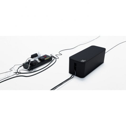 Bluelounge CableBox Feuerfeste Kabelbox Schwarz