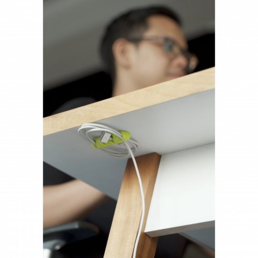Bluelounge CableDrop Multi Pack 2 organisateurs de câbles Couleurs vives