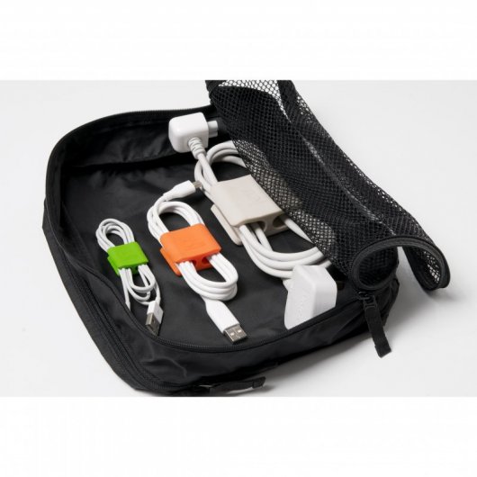 Bluelounge CableClip S Organizador de Cables Pack 6 Unidades