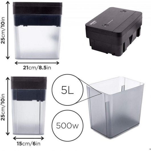 Duronic PS391 Destructora de Papel Microcorte 5L