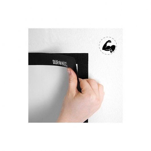 Duronic APS70 /169 Pantalla de Proyección Fija con Velcro Adhesivo 16:9 155x87 70"