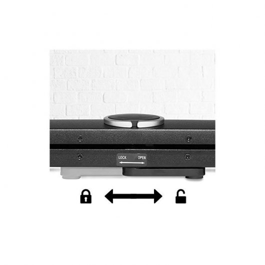 Duronic DPS40 /43 Pantalla de Proyección Plegable 4:3 81x61 40" + Bolsa de Transporte
