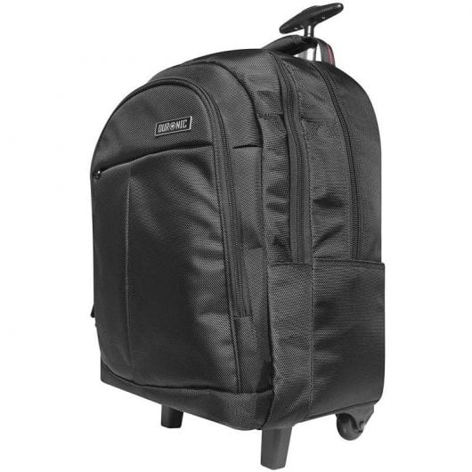 Duronic LT01 Mochila con Ruedas para Portátil hasta 15.6" Negra