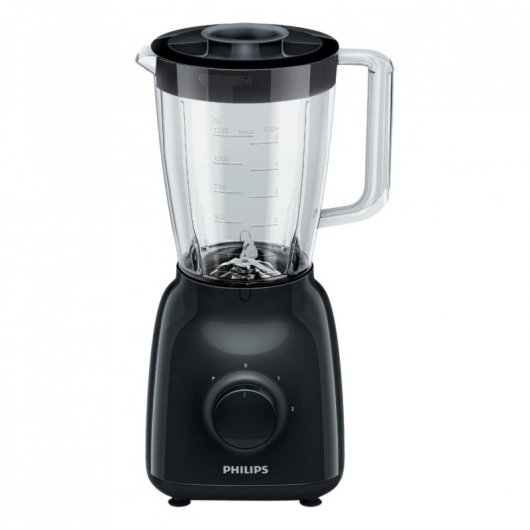 Philips Daily HR2105/90 Batidora de Vaso 1.5L 400W Negro