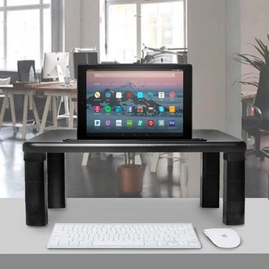 Duronic DM055 Elevador para Monitor/Portátil 40x28cm Máx 10Kg