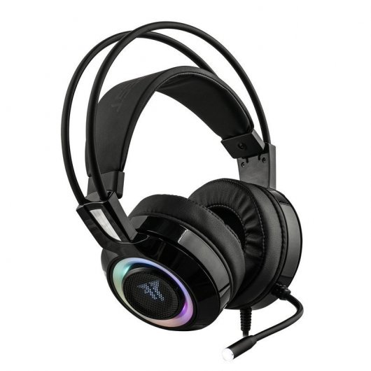 Tempest Pack GHS300 Auriculares Gaming 7.1 RGB PC/PS4  + Scorpio Soporte Gaming para Auriculares