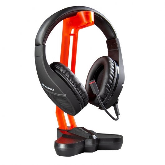 Tempest Pack GHS201 RGB Auriculares Gaming PC/PS4/Xbox One + Scorpio Soporte para Auriculares Gaming