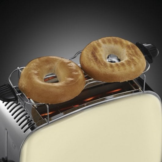 Russell Hobbs Colours Plus Tostadora 4 Rebanadas 1100W Crema