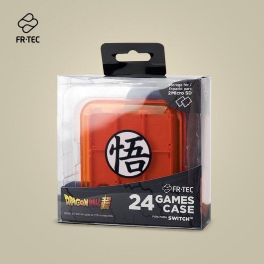 FR-TEC Funda para Almacenamiento de 24 Juegos Dragon Ball Super para Nintendo Switch