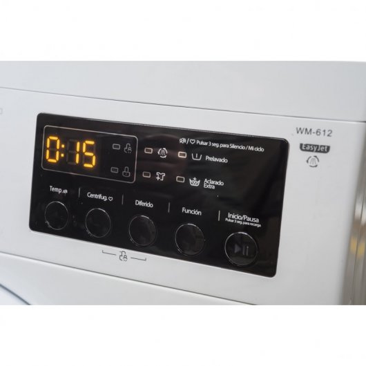 Sauber WM612 Lavadora Carga Frontal 6Kg A+++ Blanca