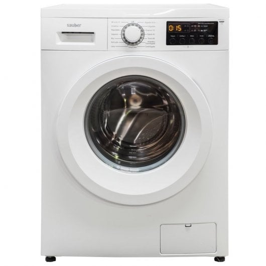 Sauber WM612 Lavadora Carga Frontal 6Kg A+++ Blanca