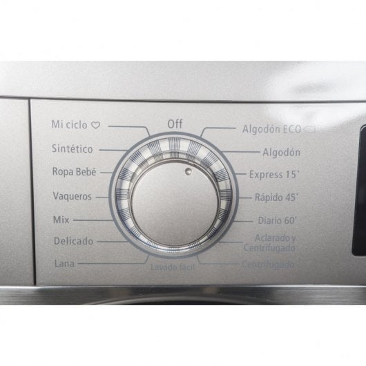 Sauber WM714 Lavadora Carga Frontal 7Kg A+++ Acero Inoxidable