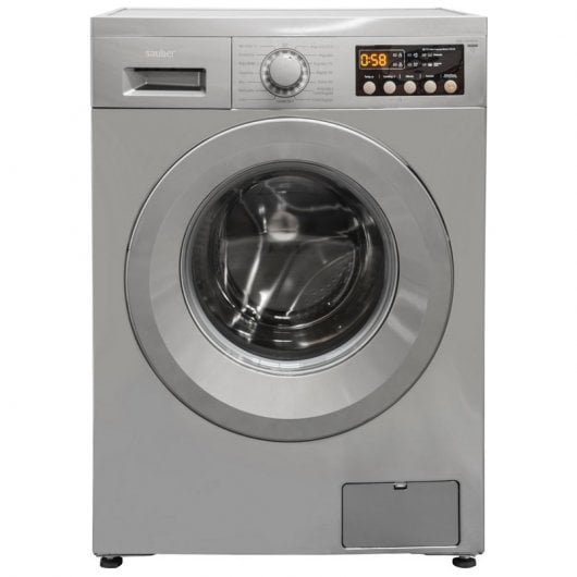 Sauber WM714 Lavadora Carga Frontal 7Kg A+++ Acero Inoxidable
