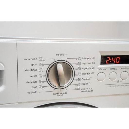 Sauber WMB1 Lavadora Integrable Carga Frontal 8Kg A+++